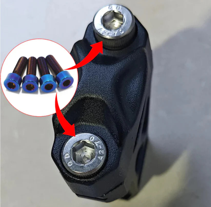 Titanium Bolts For Ultrabee Direct Mount