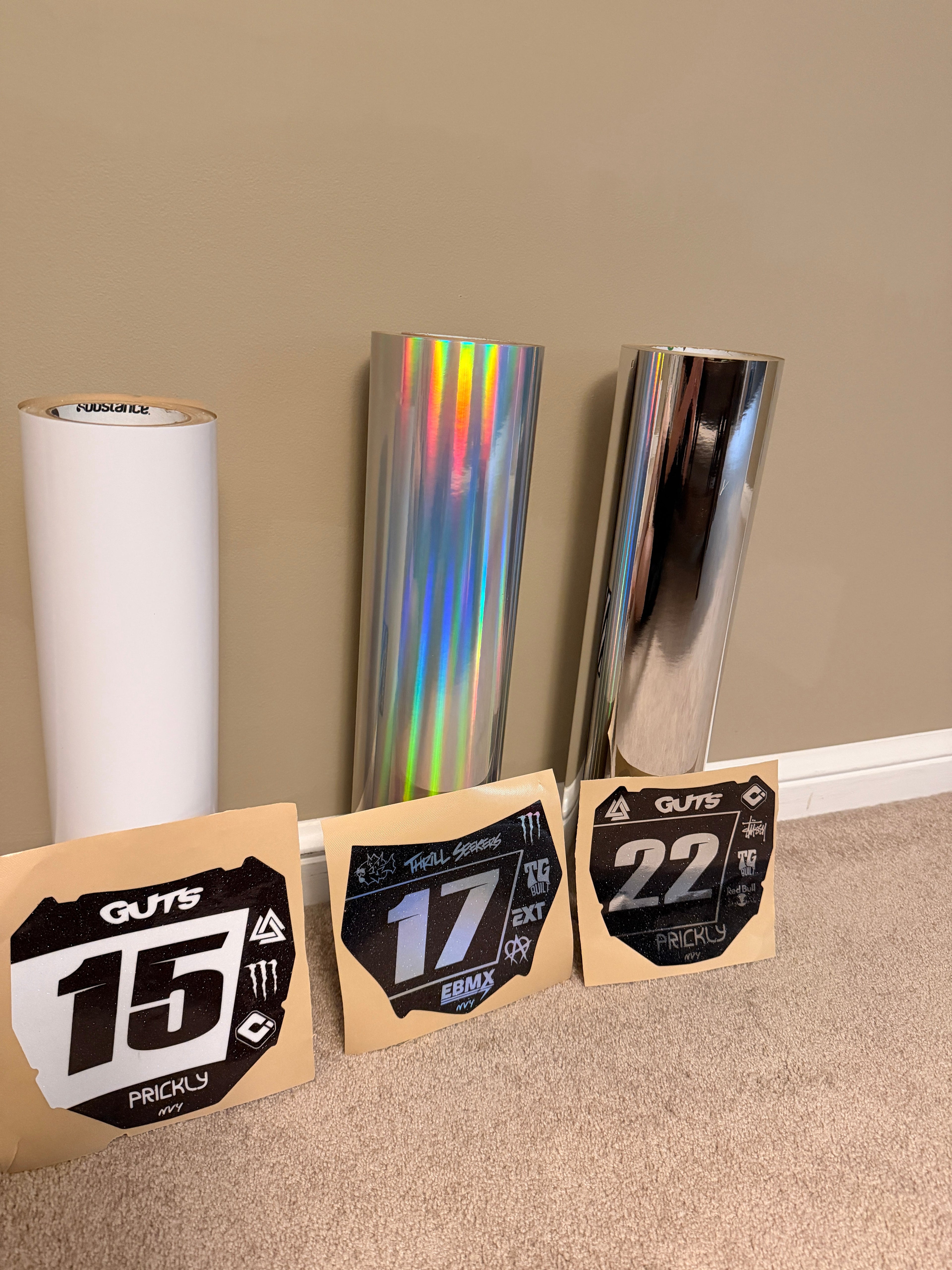 E Bike Rear Fender Decal